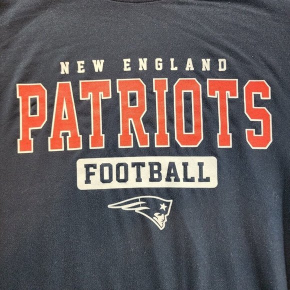 New Era NFL Men's New England Patriots Navy Small Short Sleeve T-Shirt‎ - Picture 2 of 11